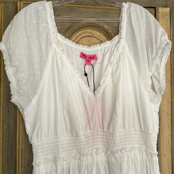 Betsey Johnson white ankle lenght dress - Picture 3 of 4